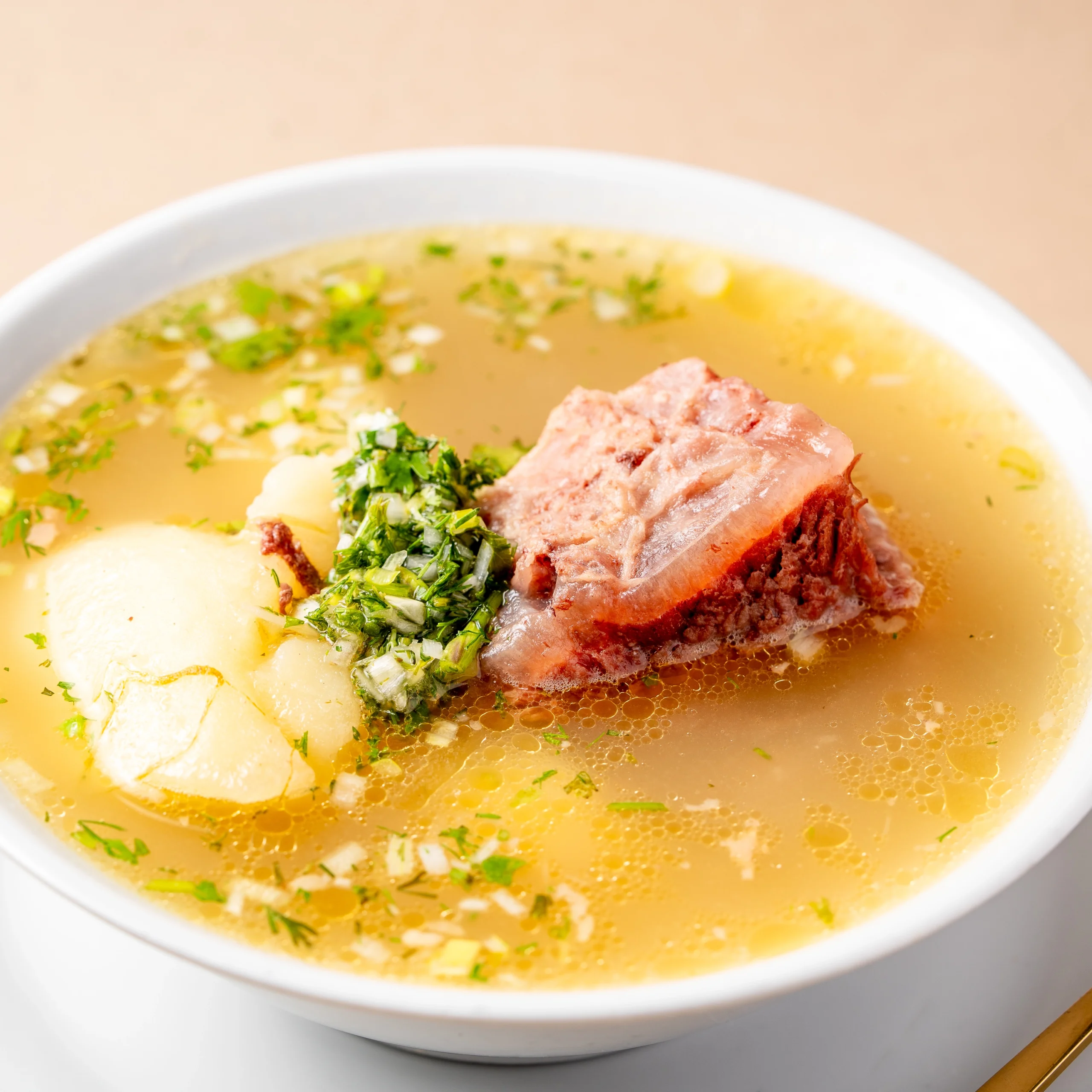 Caldo de costilla