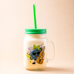 Jugo natural en leche