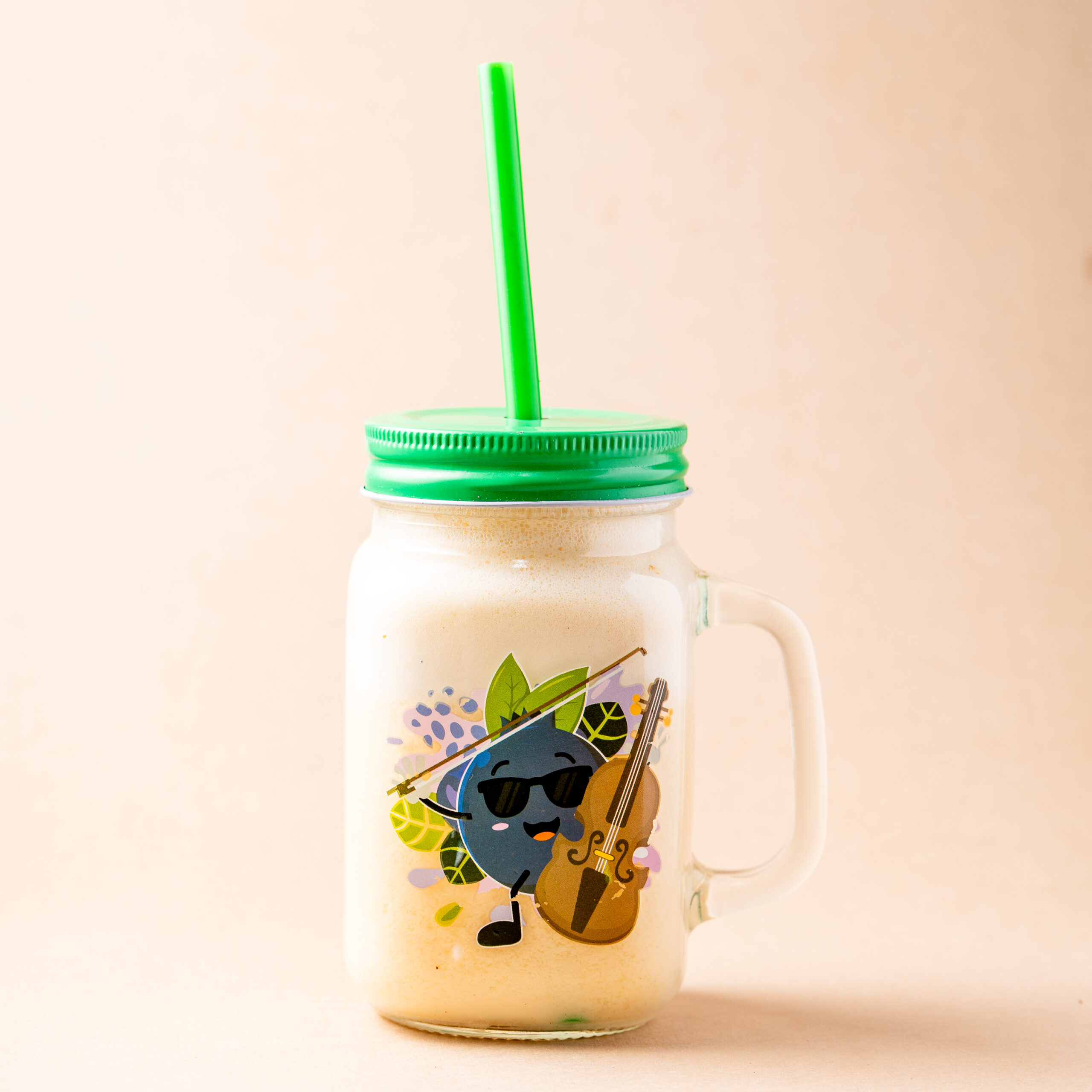 Jugo natural en leche